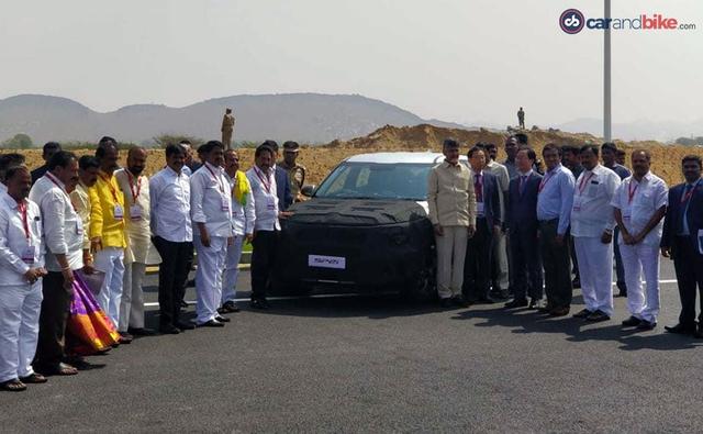 Andhra Pradesh Chief Minister N. Chandrababu Naidu confirmed that production for the KIA SP2i will commence in the second half of 2019, while the launch is slated for the festive season.