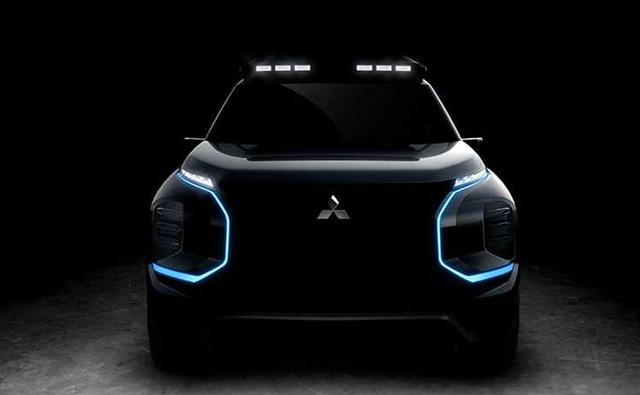 Details are scarce but the company says it's electrified. What we also see here is the Dynamic Shield grille rolling out across the Mitsubishi range. We don't however, know yet, if it is a plug-in hybrid or a pure electric car.