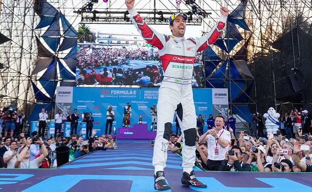 Lucas di Grassi secured an absolutely sensational win in the 2019 Formula E Mexico e-Prix as the Team Abt driver made a last-second pass over Mahindra's Pascal Wehrlein to take cross the chequered flag. It was a true heart stopping moment as the two drivers battled for the top spot with Wehrlein in the lead, who defended his position till the last corner despite his battery levels at one per cent. On the final straight, di Grassi passed Wehrlein yards before the finish line pushing the Mahindra driver in second place.