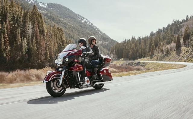 olaris-owned American bike maker Indian Motorcycles has revealed the 2019 Roadmaster Elite. Much like last year's model, the 2019 Indian Roadmaster Elite gets the super luxurious treatment in its appearance and is limited to just 200 units globally. For the 2019 model year, the Roadmaster Elite gets a new red and black paint scheme, as against the blue and black (Wildfire Red Candy over Black Crystal) paint scheme seen on the 2018 version, and comes with 24-karat gold badging that remains a standout feature on the cruiser. The 2018 Indian Roadmaster Elite did make its way to India and based on the customer demand, we could see the 2019 version arriving as well later this year.