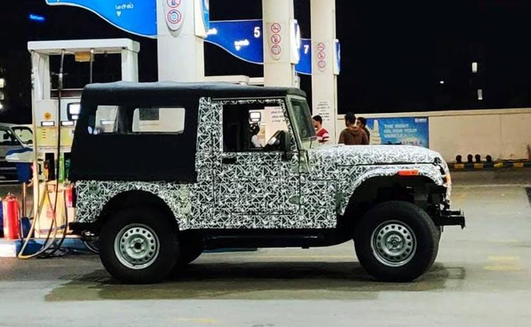 Next-Gen Mahindra Thar Spotted Testing Again