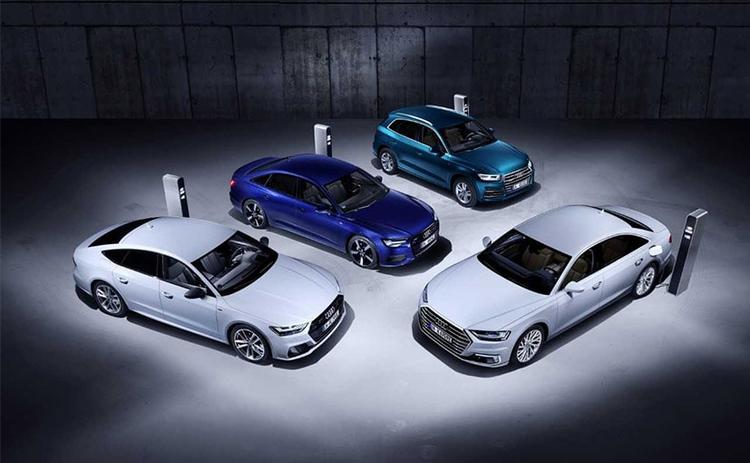 The hybrid drive concept is designed so that customers can travel on around a third of their usual routes in electric-only mode during day-to-day driving. All new plug-in-hybrids by Audi use a turbo-charged gasoline engine with direct injection that works together with an electric motor that is integrated in the transmission.