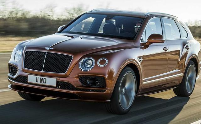 Bentley Bentayga Speed Is The Fastest Production SUV In The World