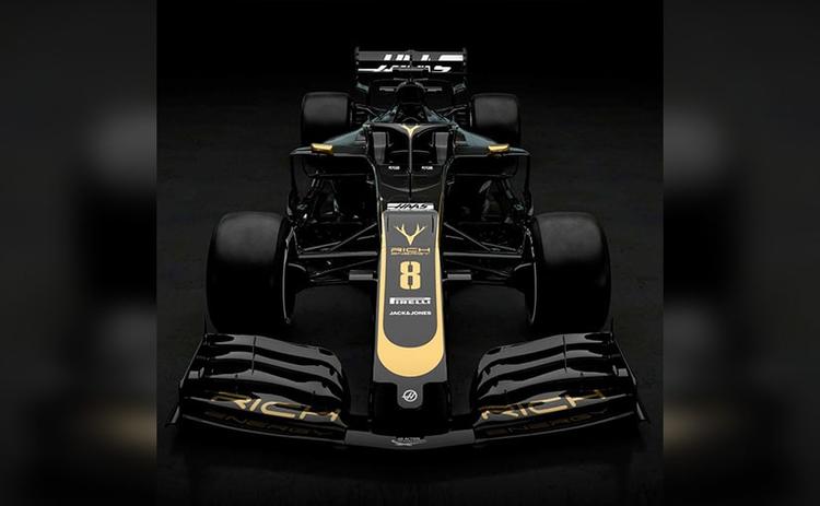 F1: Haas Reveals New Black And Gold Livery For 2019 Challenger
