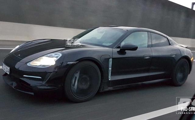 Porsche Taycan Spotted Testing