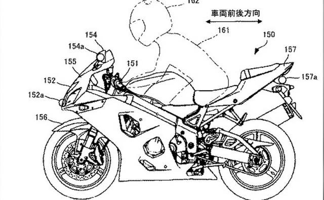 Future Suzuki motorcycles may come equipped with radar-based advanced rider assist systems (ADAS) as latest patent images indicate.