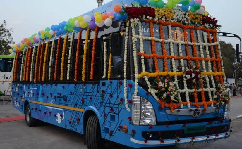 Tata Motors Supplies 40 Electric Buses To Atal Indore City Transport Service