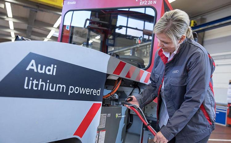 Audi Installs Used Lithium-Ion Batteries In Factory Vehicles