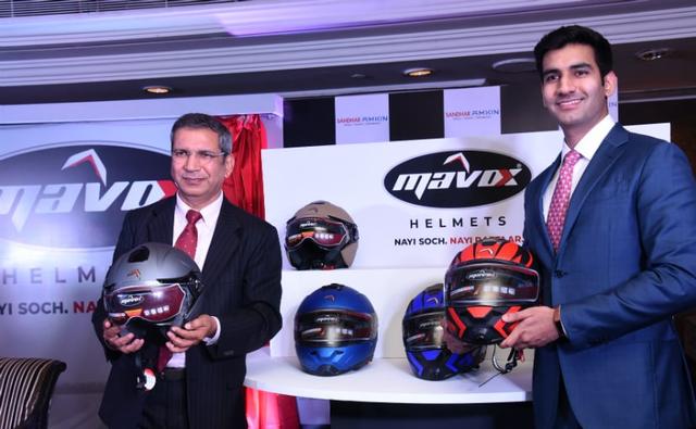 The Mavox brand of helmets has been launched by a company called Sandhar Amkin Industries, with a new manufacturing plant set up in Manesar, near Delhi.