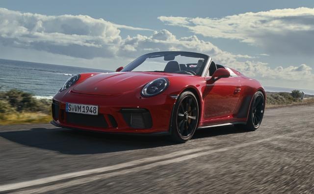 Celebrating its 70th anniversary, Porsche took the wraps off the 911 Speedster at the ongoing New York Auto Show.