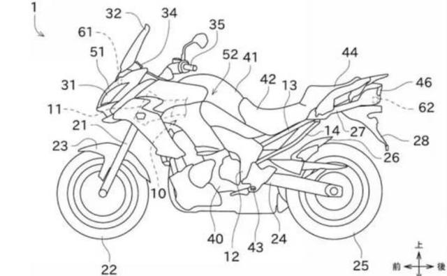 Kawasaki is also likely to introduce radar-assisted safety systems on motorcycles, as latest patent designs reveal.