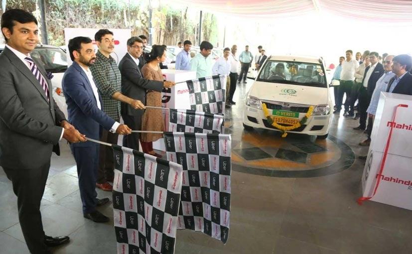 Mahindra's Electric Vehicles Now Available On Uber In Hyderabad
