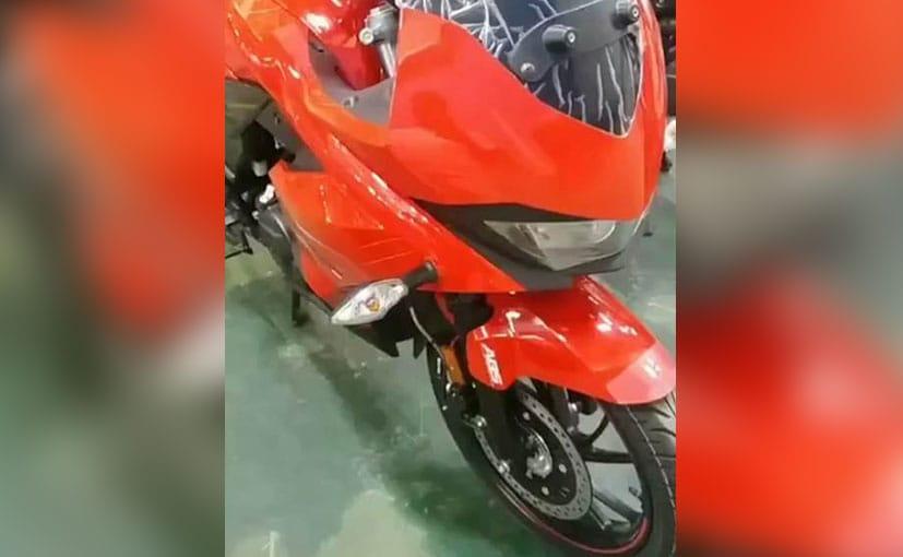 Hero MotoCorp's New Full Faired Motorcycle Spied