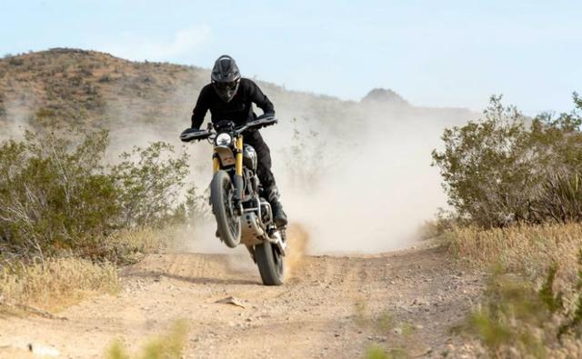 Stunt rider and racer Ernie Vigil will race the all-new Triumph Scrambler 1200 XE at this year's NORRA Mexican 1000 Rally.