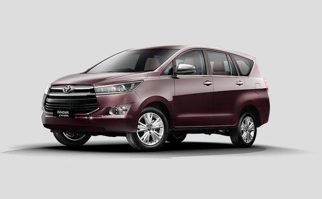 The Toyota Innova Crysta is the Japanese carmaker's bestseller in India and Toyota has sold over 2.25 lakh units of it since the model was launched in 2016.
