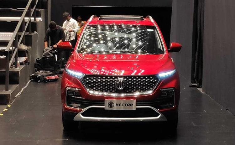 MG Hector SUV Bookings Commence From Today