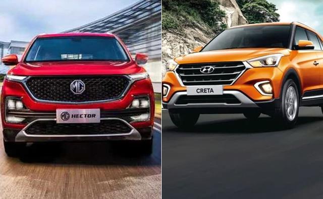 The Hyundai Creta is the king among all the compact SUVs (we are referring to the sales numbers) and the MG Hector which has recently been unveiled will certainly have to battle it out with the Hyundai car in the marketplace. Well, connected car is the buzzword and MG Hector surely has an edge packing ton of features. That said, the Creta had earlier upped the ante in the segment when the facelifted model was launched which brought a couple of first-in-segment features like wireless charging among others. But there is more to compare both of them in terms of specifications. Read on to know where they stand against each other.