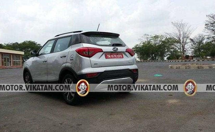 BS6 Compliant Mahindra XUV300 Spied Testing For The First Time