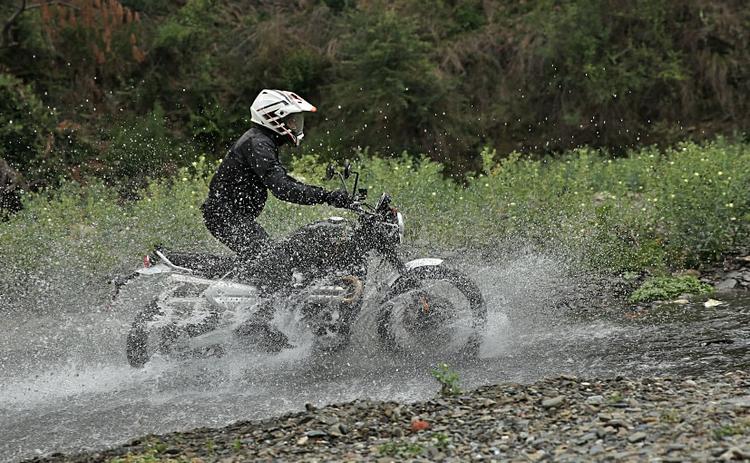We ride the new Triumph Scrambler 1200 XC in the Himalayan foothills, over twisty mountain roads, gravel and rocky trails, and spend a day checking out how off-road capable the new Scrambler is. And we come back impressed!