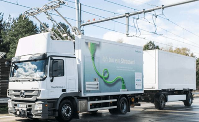 Germany has opened its first test route for overhead line hybrid trucks (OH trucks) or simply put an electric highway.