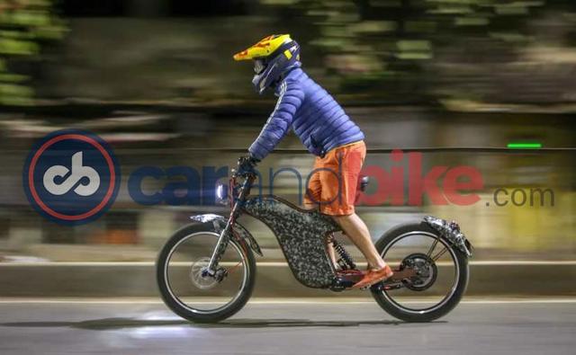 The electric bike is claimed to have a top speed of 100 kmph and a range of 80 km on a fully-charged battery.