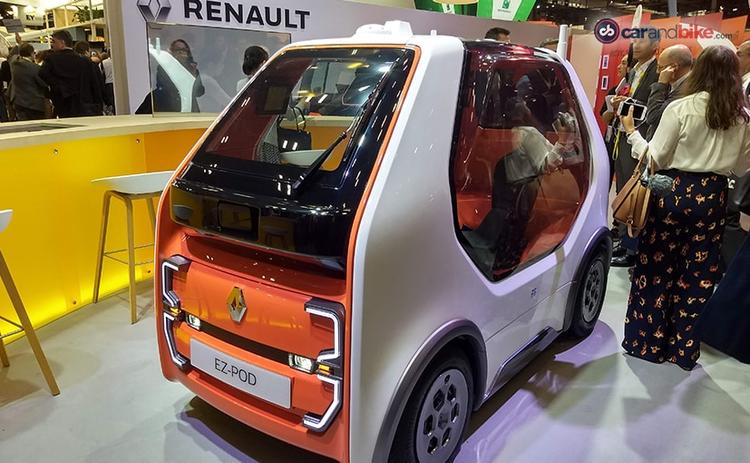 Renault Showcases EZ-POD Autonomous Vehicle For First And Last Mile Connectivity