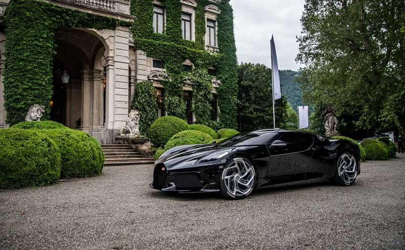 Bugatti La Voiture Noire1 Wins Design Award At Villa D'Este