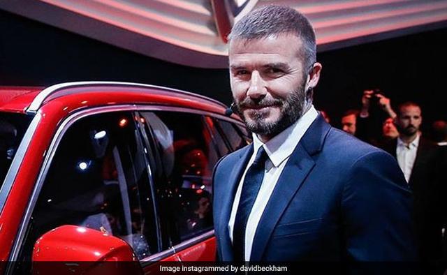 David Beckham Receives A 6 Month Driving Ban For Using Mobile Phone Behind The Wheel