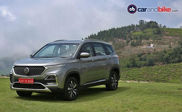 MG Hector Bookings To Resume In October