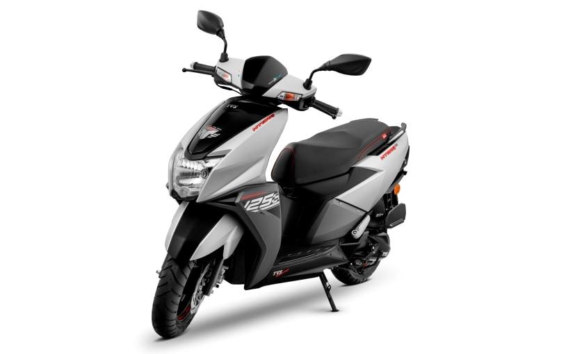 TVS NTorq 125 Launched In New Matte Silver Colour