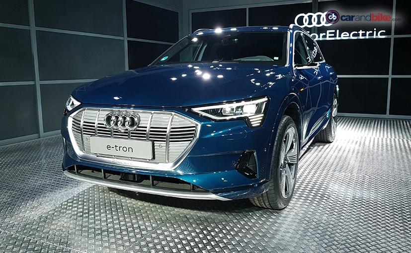 Audi e-Tron Revealed In India For The First Time; Launch In Late 2019