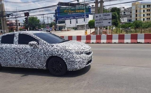 The next-generation Honda City sedan has been recently spotted testing for the first time. The prototype model of the fifth-generation City was caught on the camera in Thailand, heavily covered in camouflage, indicating it's still in the early stages of development.