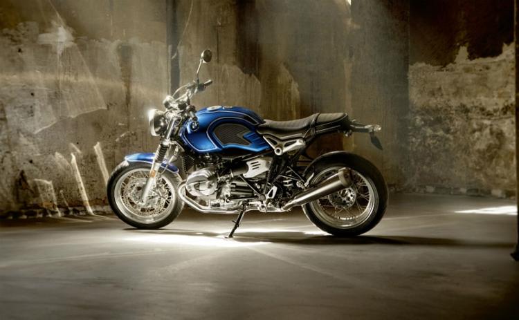 The 50th anniversary model BMW R Nine T/5 has several aesthetic details in a nod to the 1960s /5 series models, but with modern technology as well.