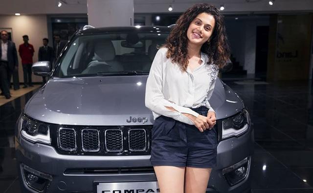 The Jeep Compass has been a game changer for the American automaker in India and SUV is certainly fancied by the regular folk and celebrities alike. Joining the latter list of personalities is actor Taapsee Pannu, who recently took delivery of the Compass SUV. The actor gifted the Compass to her to sister Shagun Pannu as a surprise and took to social media to share pictures and videos of the same. The actor has bought the Jeep Compass Limited Plus variant of the SUV that offers more value for the price.