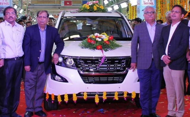 The one-millionth vehicle to be rolled out of the company's Chakan facility was the Mahindra XUV500