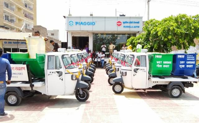 Piaggio India has announced that it will be delivering 30 hopper vehicles to Jodhpur Nagar Nigam for waste collection.