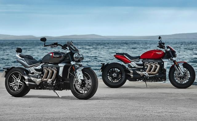 New Triumph Rocket 3 is available in two variants, and is powered by a new 2,458 cc triple engine putting out 163 bhp of maximum power and 221 Nm of peak torque.