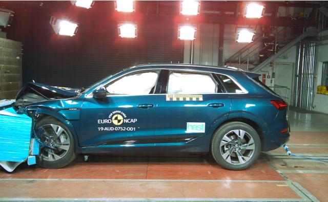 The Audi e-tron is the company's first ever fully electric SUV and it was recently previewed in India. Audi scored 5-stars in Euro NCAP's latest round of crash tests and scored 91 per cent for adult occupancy protection.