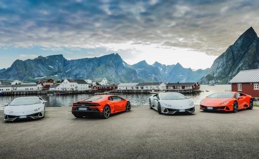Lamborghini Takes 7 Huracan EVOs On An Expedition Above The Arctic Circle