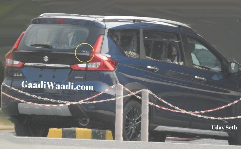 Ertiga-Based Maruti Suzuki XL6 Crossover Spied, To Be Sold By Nexa