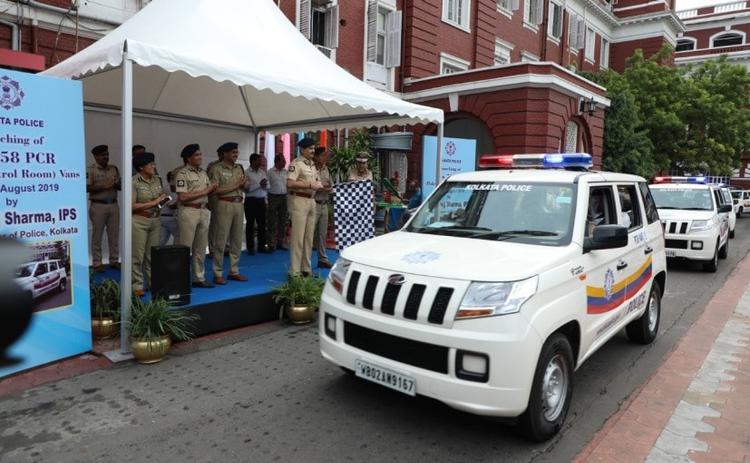 Mahindra has announced recently handing over 92 Mahindra TUV300 vehicles to the Kolkata Police Department. With this, the Kolkata Police has become the 13th police department in the country to introduce the TUV300 to its fleet.