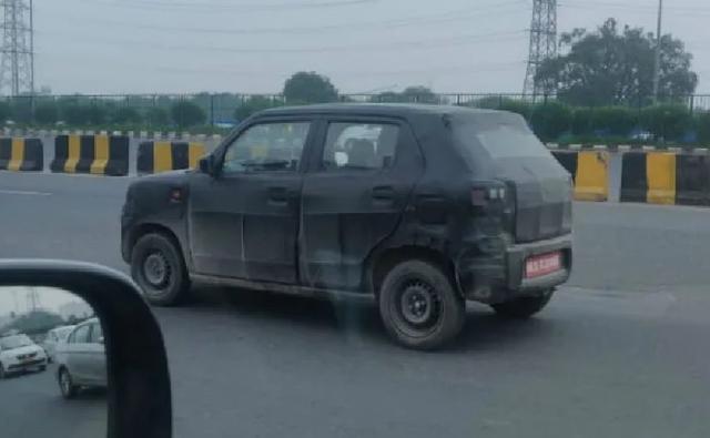 The all-new Maruti Suzuki S-Presso crossover was recently spotted testing in India, ahead of its official launch during the upcoming festive season. As seen with some the previous test mules, the prototype is still heavily camouflaged, but the latest images do give us a clean look at the car's boxy profile and SUV-ish proportions.