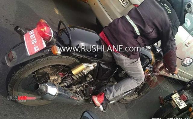 BS-VI compliant Royal Enfield Continental GT 650 spotted on test. Will be launched as a 2020 model.