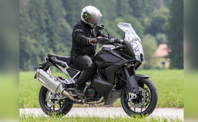 A spy shot of the upcoming 2020 KTM 1290 Super Adventure reveals that the new model could be the first production motorcycle to feature radar-assisted technology offering safety systems.