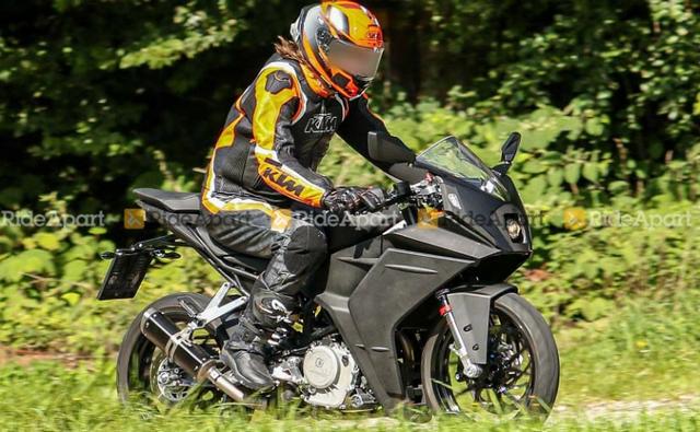 2021 KTM RC 390 Spotted On Test In Austria