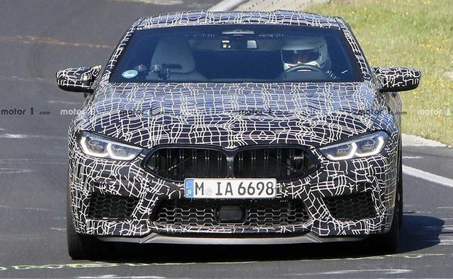 BMW M8 Coupe Spotted Testing