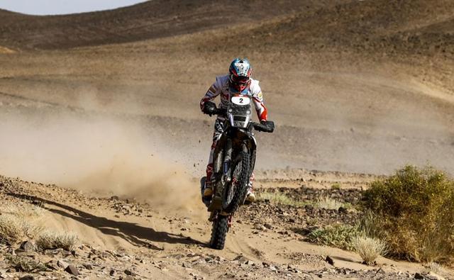 Hero MotoSports' Joaquim Rodrigues won the second stage of the 2019 PanAfrica Rally after a fantastic finish. The rider improved his position from P4 in Stage 1, as he traversed through the shortened stage of 145 km dominating the first half. JRod bags his second win in the rally after winning the prologue stage. Meanwhile, teammate, CS Santosh finished Stage 2 in 11th place, and is placed 10th in the overall rankings. Meanwhile, Sherco TVS witnessed all its riders finishing within top 10 with Lorenzo Santolino taking P2 behind JRod, followed by Adrien Metge in P3, Michael Metge at P4, and Johnny Aubert at P9 in the overall rankings.