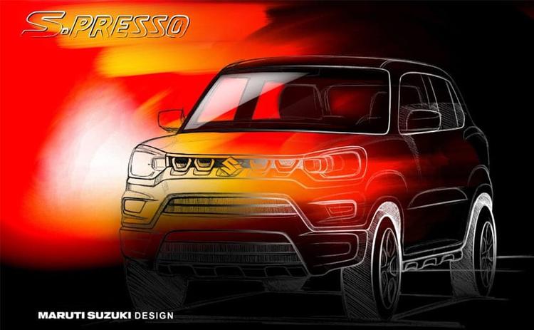 Maruti Suzuki S-Presso Sketch Revealed