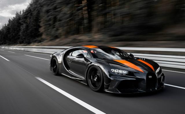 A pre-production model of a Bugatti Chiron became the first hypercar in the world to break the 300 mph or 482 kmph barrier. The car, piloted by Andy Wallace, reached a top speed of 304.773 mph or 490.484 kmph at a racetrack in France.