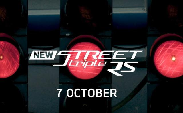 Triumph Motorcycles is all set to reveal the 2020 Triumph Street Triple on October 7, 2019. The new Street Triple gets new headlamps along with few other updates.